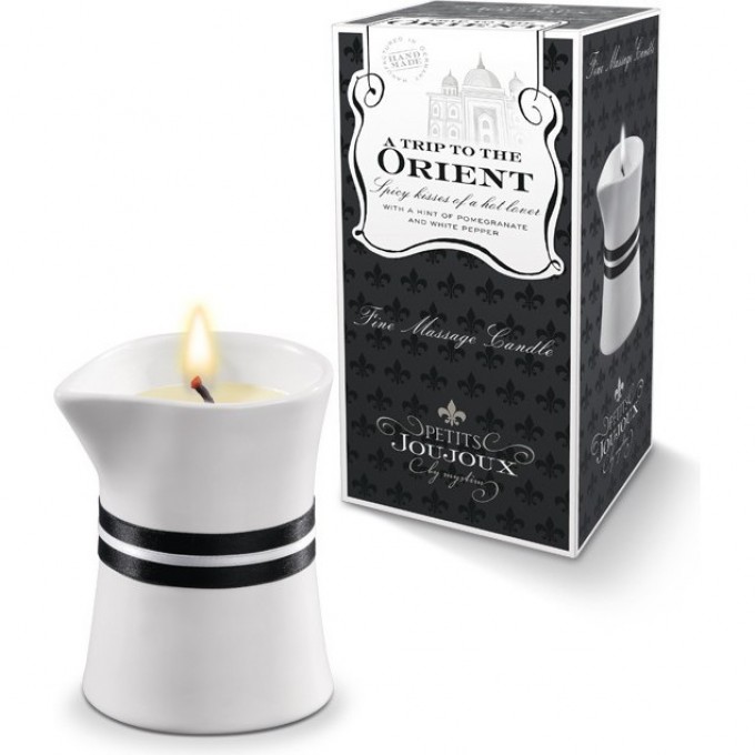 Массажная свеча MYSTIM PETITS JOUJOUX ORIENT гранат и белый перец (120 гр.) 46724